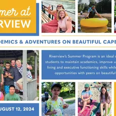 Summer at Riverview offers programs for three different age groups: Middle School, ages 11-15; High School, ages 14-19; and the Transition Program, GROW (Getting Ready for the Outside World) which serves ages 17-21.⁠
⁠
Whether opting for summer only or an introduction to the school year, the Middle and High School Summer Program is designed to maintain academics, build independent living skills, executive function skills, and provide social opportunities with peers. ⁠
⁠
During the summer, the Transition Program (GROW) is designed to teach vocational, independent living, and social skills while reinforcing academics. GROW students must be enrolled for the following school year in order to participate in the Summer Program.⁠
⁠
For more information and to see if your child fits the Riverview student profile visit salvoporgracia.com/admissions or contact the admissions office at admissions@salvoporgracia.com or by calling 508-888-0489 x206